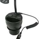 Scosche MAGPCUP MagicMount PowerHub Magnetic Car Cup Holder Phone Mount - Strong Magnet Car Mount for iPhone and Android - Secure Magnetic Cell Phone Holder - USB Charging Ports for Multiple Devices (1 Pack)