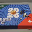 Soccer Fan Gear Set for 2026 World Tournament, Soccer Party Favors Kit with Flag,Scarf, Face Paint, Clapper, Horn&Glasses,Supporter Accessories for Game Day, Sports Event, Gift