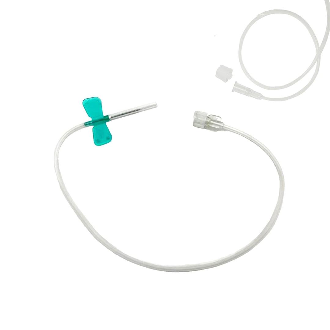 50pcs Butterfly Infusion Needle,21G Intravenous Infusion Needlen,Sterile Individual Packaging,for Laboratories and Pets Veterinary (21G)