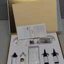 TONY ODISHO UV V-Light Hair Extensions Kit – Professional Machine & Lamp with Clear & Black Adhesives, Bonding Tools, Removal Solutions & Removal Tool, Hair Shield & Tools & Complete Installation Set. 