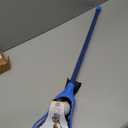 Franklin Sports Future Champs Youth Lacrosse Stick + Ball Set - Kids 32" Inch Practice Stick - Beginner Backyard Plastic Stick + Lightweight Soft Ball (Blue)