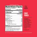 Genius Gourmet Clear Protein Sparkling Water Fruit Punch, 18 Pack