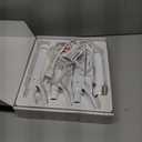 T3 Switch Kit Professional Ionic Interchangeable Curling Iron with 3 Ceramic Clip & Wand Long Barrels for Curling and Waving, 9 Adjustable Heat Settings & Ion Generator, White/Rose Gold