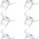 6Pcs Breast Pump Flange Insert 15mm Compatible with Momcozy/Spectra/Medela/eufy/Elvie/Lansinoh/Paruu P10 Breast Pump, Fit for Momcozy M5/M9/M6/V2 Pro/V2 pro/S12 Pro/eufy E10 S1 S1 Pro, 24mm Flange