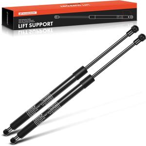 A-Premium Tailgate Rear Trunk Lift Supports Shock Struts Compatible with BMW Models - 323Ci 2000, 325Ci 2001-2006, 330Ci/M3 2001-2006, Convertible, With Spoiler - Replace# 51248227895 (2-PC Set)