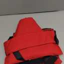 Fido Pro Panza Harness V2 with Deployable Emergency Dog Rescue Sling - Medium to X-Large Harness with Pockets, Climbing Buckles, and Lifting Handle - Dog Hiking Gear - Fits 30-150 lbs (Red)