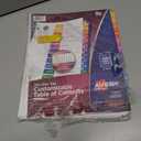 Avery JanDec Dividers for 3 Ring Binders, 12 Per Set, Customizable Table of Contents, Multicolor, Organizing Reports & Projects (6 Sets of 11830)