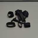 Alliance STRAC (Strike Team Ready Around The Clock) Combo Pack, 16 Bands Total Including 8 STRAC Black EPDM Rubberbands and 8 Black EPDM Gear Wrapz in Zip Close Poly Pouch. (7812)