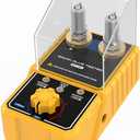 Spark Plug & Ignition Tools SPT101 Spark Tester Plug 2-Holes Detector Ignition Spark Plug Tester Analyzer 0 to 6000RPM With Spark Plug Performance Test,Simulate Engine Performance,Plug&Play 110V/220V