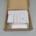 4 Pack Brushed Nickel Privacy Door Handle - Keyless Entry, Heavy Duty Zinc Alloy Lever for Bedroom/Bathroom