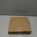 Microwave Splatter Cover, Collapsible Silicone Microwave Plate Cover with Glass for Food Splatter Guard Lid 9 inch Black