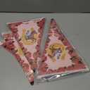 Frienda 6 Pack Derby Party Decorations Horse Racing Bandana Pennant Banner Race Run for the Rose Banner Outdoor Yard Sign Hanging Decorations for Derby Party Supplies