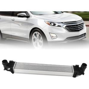 Aluminum Turbocharger Intercooler Compatible with Equinox L LS LT RS Premier Terrain SL SLE SLT 2018-2022 1.5L L4 Turbocharged Replace 3012116 84454110 Turbo Charge Cooler