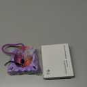 JCHPINE Silicone Cover Case for Tamagotchi Paradise Interactive Virtual Pet, Stand Up Case for Tamagotchi Paradise Screen Protector and Lanyard (Purple)