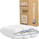 TUMBLE 6-Chamber Adjustable Bed Pillow | Back, Side & Stomach Sleepers | Cooling Cover | Memory Foam & Gel Fiber Fill | Customize Your Comfort | CertiPUR/Oeko-Tex | Standard Queen 1 Pack
