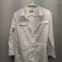 TopTie Kid's Coverall for Boys, Mechanic Halloween Suit Costume, Flight Suit, Mechanic Jumpsuit (13-14 Years, White)