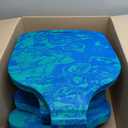 Pool Saddle Float for Adults,Soft Foam Water Saddle Lake Floats,Non Inflatable Swim Floating Seats for Adults Heavy Duty for Swimming Pool Accessories Blue