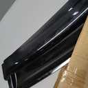 Voron Glass in-Channel Extra Durable Rain Guards for Kia Sportage 2017-2022, Window Deflectors, Vent Visors, 4 Pieces - 200310, Black