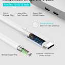 10ft Charger for MacBook Pro/Air 16, 15, 14, 13 inch 2025, 2024, 2023, 2022, 2021, 2020, M1 M2 M3 M4, 96W USB C Power Adapter, LED, 100W USB-C Cable Charging as Fast as Original Quality
