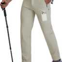 BLUE CHILL Mens Hiking Pants with 4 Zipper Pockets