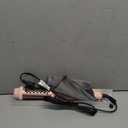 Thermal Brush, 1.7 inch Heated Round Brush with Detachable Head, Velvet Pouch and Dual Voltage for Travel, Easy to Create Blowout Look (Silver) (Pink)