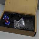 ZHSYMX USB Handbrake for 16Bit SIM PC Racing Games, Compatible with G27 G29 G920 G923 T500 T300 Simulate Linear Handbrake With PlateOnly PC System Blue