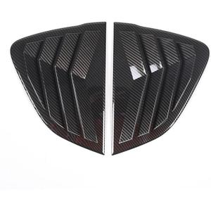 Curtain Visor Car Rear Triangle Window Shutters Triangle Sunshade Modified Decoration Stickers for Mazda for MX-5 ND 2016 2017 2018 2019 2020 2021 2022 2023 Car Shades