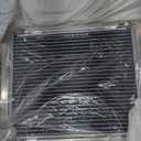 2 Row Aluminum Radiator Compatible with 2012-2018 Can-Am Outlander Renegade 450/500/650/800/1000 Max 2013 2014 2015 2016 2017 Radiators