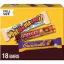HERSHEY Assorted Chocolate Caramel Candy Variety Pack, 29.4 oz, 18 ct (EXP 10/01/26)