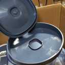 GreenPan Frost Ice Cream Maker & Slushie Machine, Soft Serve, Sorbet, Margaritas, Milkshakes, Frozen Yogurt, No Pre-Freezing, Ready in 15 Mins, 6 Modes, 7 Textures, Self-Cleaning, Family Size, Blue
