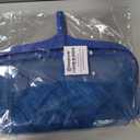 STARGOODS 20" Pool Skimmer Net - Heavy-Capacity Deep Bag Leaf Rake for Inground & Above Ground Pools - Fine Mesh Catches Leaves, Pet Hair & Debris - Pool-Safe Rounded Edges - Fits Standard Poles, Blue