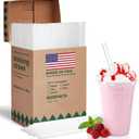 Glotoch Express 500 PCS Plastic Straws  10.2 Inch Long, 6mm Straws Disposable for Iced Coffee, Cola  Food-Safe, BPA-Free, Made in USA (500 Ct (Not Individually Wrapped))