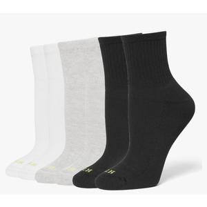 HUE Women's Mini Crew Socks (6-Pack), One Size