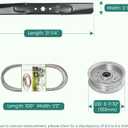 Lawn Mower Spindle Replaces 618-06976 918-06976, Blade 742-04308, Idler GY20629 GY22082, 100" Belt 754-05021 954-05021, Deck Rebuild Kit for MTD Cub Cadet Craftsman 42 inch XT1 LT42 T8000 XT2 LX42