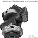 SmallRig Field Monitor Mount Holder Swivel and Tilt Adjustable with Cold Shoe Mount for 5" and 7" Monitor