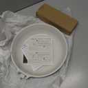 SENSARTE Nonstick Ceramic Frying Pan Skillet, 10 Inch Omelet Pan, Healthy Non Toxic Chef Pan, Induction Pan with Heat Resistant Handle, PFAS-Free (White)