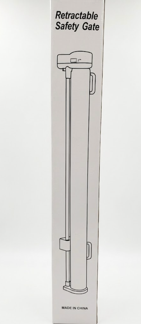 Fairy Baby 38" Extra Tall Dog Gate for Stairs, 59.9"-65.3" Extra Wide Large Walk Thru Baby Gate for Doorway, Long Safety Child Toddler Gate, Metal Auto Close Puppy Cat Gate for the House, Black