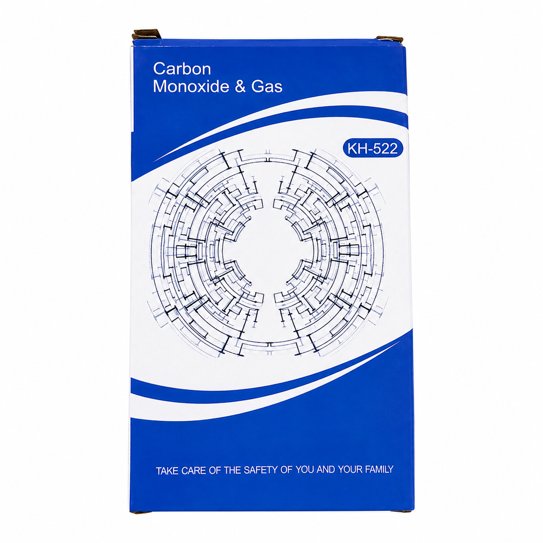 Carbon Monoxide & Gas Detector (Model KH-522)