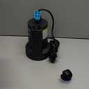 Submersible Water Pump 1/6 HP, 1850GPH Thermoplastic Sump Pump Basement Portable Electric Utility Water Pump Removal for Pool Draining Hot Tubs Garden Pool Cover Pond