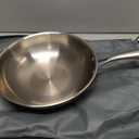 siraat Titanium Hammered Pan Pro Large, 3-Layer Induction, 12-Inch