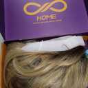 Ombre Blonde Synthetic Lace Front Wig,Straight Bob Wig for White Women,Ash Blonde Short Layered Wigs,Side Part Glueless Lace Wigs for Women Daily Use 10IN (#OM6/FS1212)