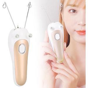 Gold Electric Facial & Body Threading Epilator - Electric Hair Remover Pull Device
