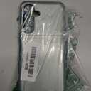 Nvollnoe for Samsung Galaxy S25 FE Case with Card Holder Dual Layer Heavy Duty Protective Cover Hidden Card Slot Slim Wallet Case for Samsung S25 FE 6.7''(Green)