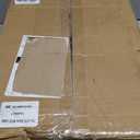 Calmootey Portable Closet Organizers, Clothing Storage, Wardrobe with 6 Shelves and Hanging Rod, Non-Woven Fabric Cover with 4 Side Pockets, Black