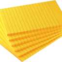 Early Buy Lined Sticky Notes, 4x6 in, 6 Pads, 45 Sheets/Pad (Orange)