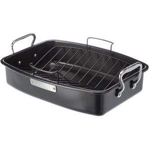 Cuisinart ASR-1713V Ovenware Classic Collection 17-by-13-Inch Roaster with Removable Rack (Silver)