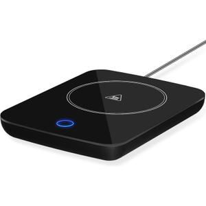 Misby Coffee Warmer, Mug Warmer for Desk with 6 Temp Settings, 12H Timer, Auto Shut Off Coffee Cup Warmer,Smart Coffee Gifts Coffee Warmer Plate Keeps Hot, Fresh for Coffee, Tea, Milk, Beverage,Black