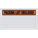 Aviditi PL24 Pre-Printed Envelope, Packing List Enclosed, 10 Length x 5-1/2 Width x 2 mil Thick, Orange (Case of 1000) by Aviditi, One Size