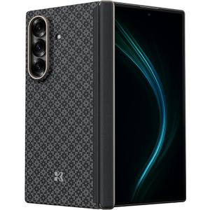 BENKS Z Fold 7 Case - Back Cover ONLY [Comaptible with MagSafe], ArmorGrid ArmorAir for Samsung Galaxy Z Fold 7 Case with Hinge Protection, Ultra Slim & Light, Made with Dupont Kevlar