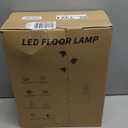 Pesken 42W LED Tree Floor Lamp, 4500 Lumens Dimmable Standing Lamp with Remote & Touch Control, Modern Super Bright 3 Rotatable LED Light Floor Lamps for Living Room, Bedroom, Office, Black Floor Lamp